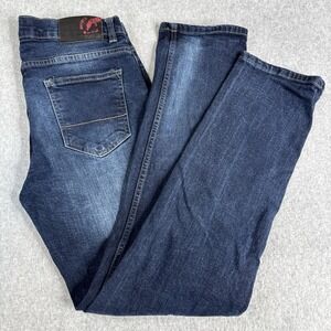 Ecko Unltd. Unlimited Jeans Athletic Fit Men's Size 32x30 Stretch Dark Wash EUC